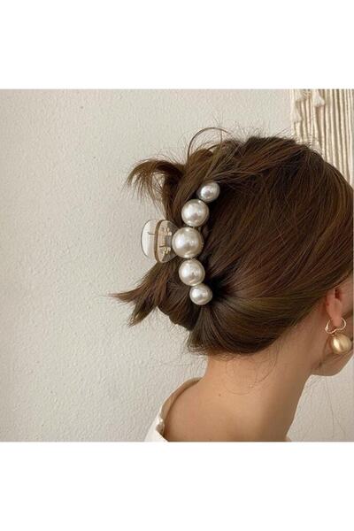 SU PERİSİ TAKI BİJUTERİ Μεγάλη πόρπη με μαργαριτάρια