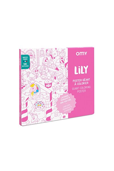 OMY Dev Boyama Posteri Unicorn