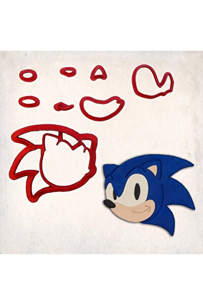 Genel Markalar Sonic Detay Kurabiye Kalıp Seti 8’li