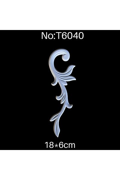 DERYA DESİNG ART Paintable Flexible Sconce No:6040 Wood, Furniture Renovation 19x7,5cm