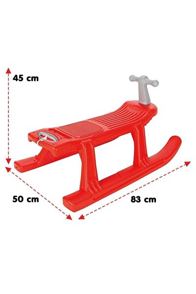 PİLSAN Kızak Kar Canavarı Kırmızı Renk