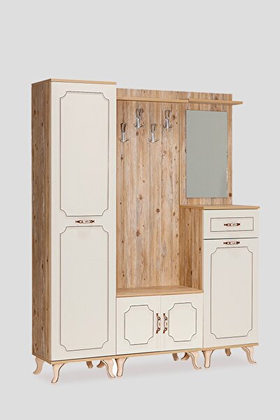 MOBETTO History Live 3 Parça Fonksiyonel Vestiyer