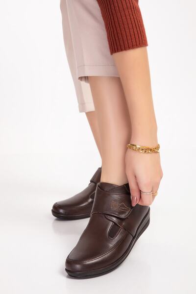 DİA COMFORT Kadın Ortopedik Hakiki Deri Bot