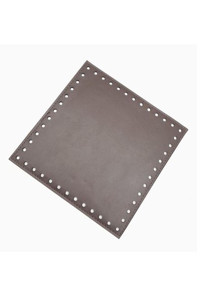angel çanta aksesuar Καφέ Πλάκα από συνθετικό δέρμα 20x20 cm