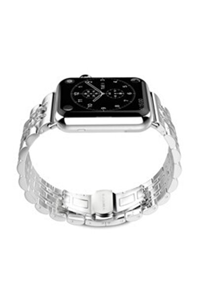 Genel Markalar Apple Watch 2/3/4/5/6/7/8/se/ultra 42-44-45-49mm Uyumlu Krd-14 Metal Yandan Kilipsli Renkli Kordon