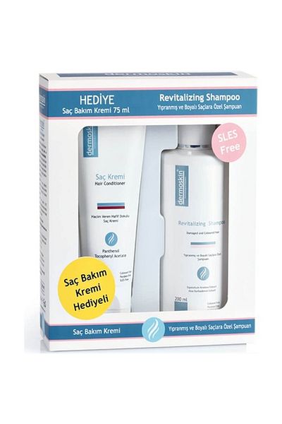 Dermoskin Revitalizing Shampoo and Conditioner - 200ml+75ml