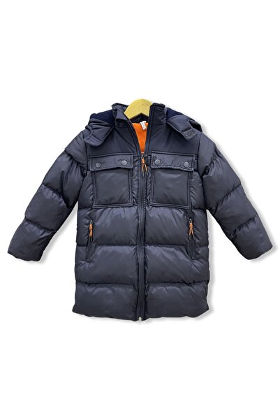 NANİCA Пальто для хлопчика темно-синє
