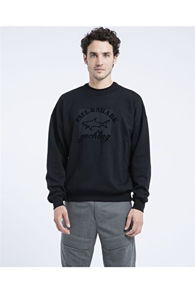 PAUL&SHARK Men's Knıtted Sweatshırt C.w. Cotton