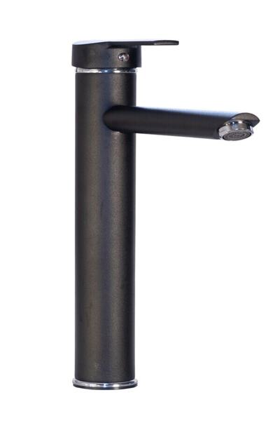 ACAR Safir Black(siyah )çanak Lavabo Bataryası 07.01.294