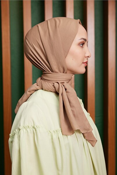 Gülsoy Kadın Soft Comfy Şal Sütlü Kahve - 14