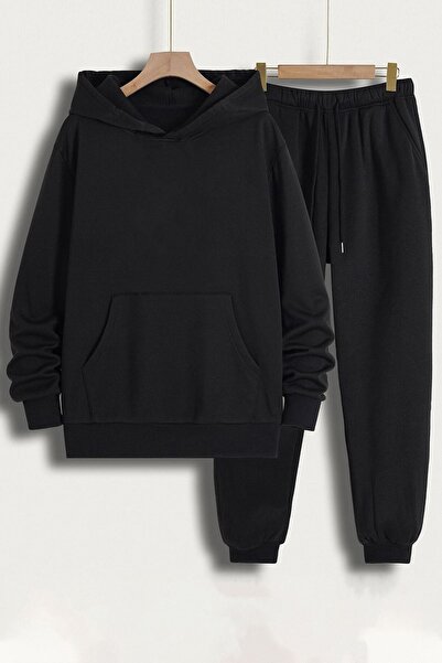 Trend Sizde Σετ φόρμας Unisex προσαρμοσμένης σχεδίασης Compass Back Printed Top Bottom