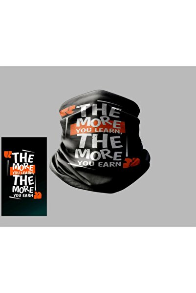 Buffalo قناع راكب الدراجة النارية بتصميم حروف للجنسين مع طوق للرقبة في الهواء...