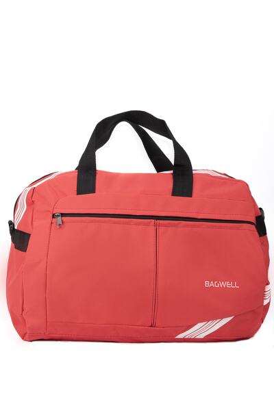 BAGWELL Unisex Red Large Size Sports, Travel and Fitness Bag