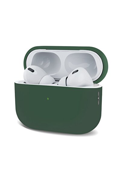 Microsonic Pro 2.nesil Uyumlu Kılıf Mat Silikon Koyu Yeşil