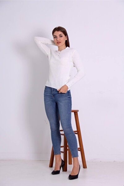 Arabul Triko Ladder Collar Knitwear