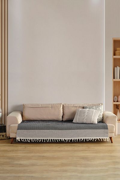 Vagonik Husa Fotoliu Sofia 115x200 Cm Negru