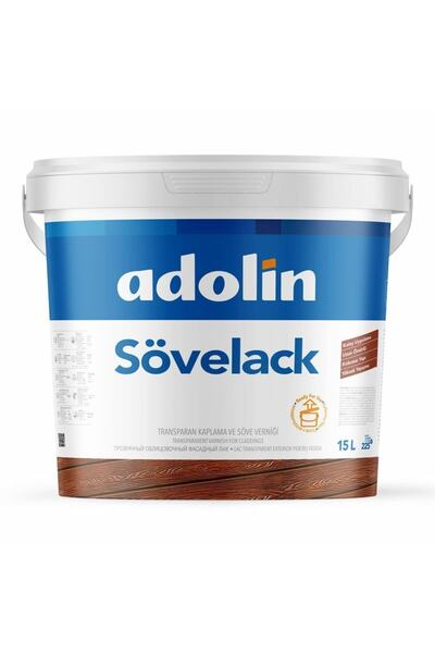ADOLİN Sövelack (su Bazlı Kaplama Ve Söve Verniği) 2.5lt