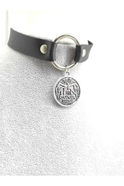 Fugusugu Stranger Things Gothic Choker Necklace