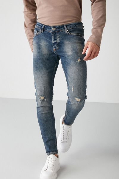 GRIMELANGE Jeans - Navy blue - Relaxed