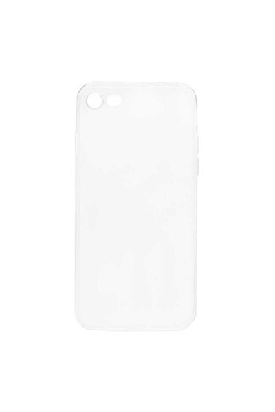Nezih Case حافظة سيليكون مرنة وناعمة ثلاثية الأبعاد فائقة الشفافية متوافقة مع هاتف Apple Iphone Se 2020 مع حماية للكاميرا