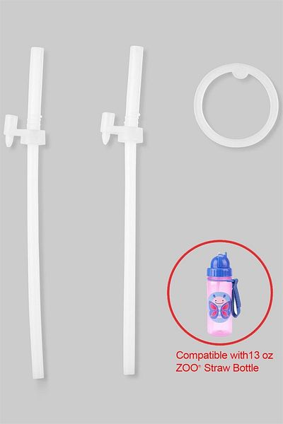 Skip Hop 9o298110 Zoo Straw Drinker Spare Straw
