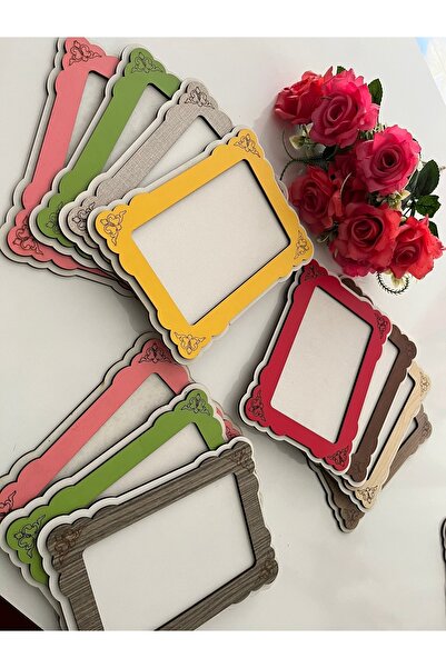 samsunlazer 3 Pieces Wooden 10x15 Size Colorful Horizontal Vertical Frame