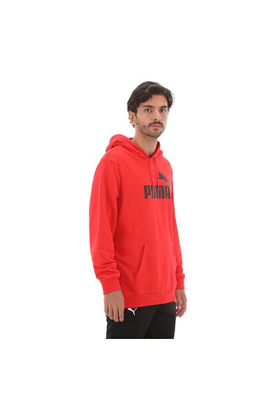 Puma Ess 586688 -11 Ανδρικό φούτερ με κόκκινο κόκκινο λογότυπο