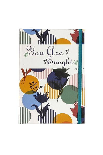 Limmy Caiet elastic A5 Blocnotes Agenda nedatat - Floare