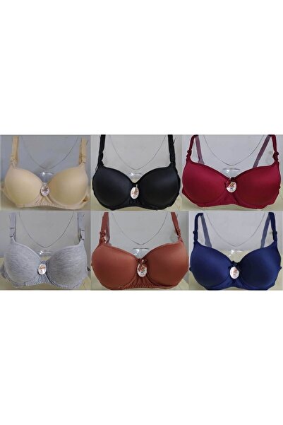 ARMİZA Γυναικείο σουτιέν Solitaire Wire Unpadded Unpadded Σετ 6 τεμαχίων