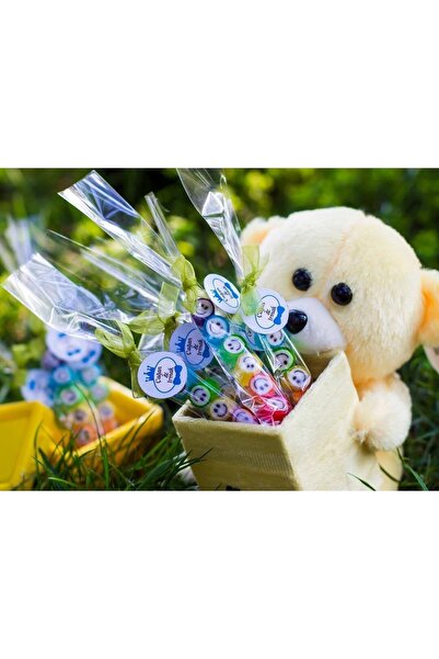 ŞEKERCİYAŞAR Çok Renkli Gülenyüz Parmak Şeker 12 Adet