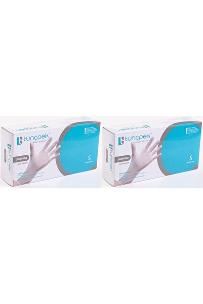 Tunçpek Eldiven Pudrasız S 100 Adet 2 Paket