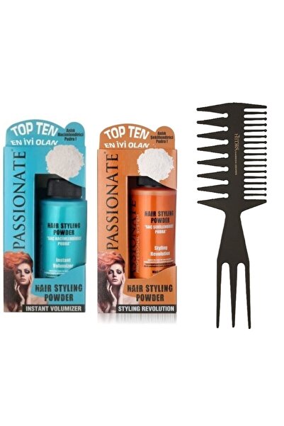 Passionate Şekillendirici Hacim Veren Saç Pudrası 20 Gr - Mavi + Turuncu + Ta...