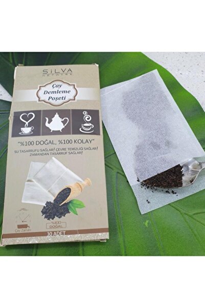 Silva 3 Paket Çay Demleme Poşeti 90'lı