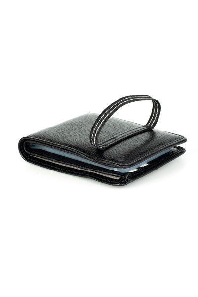 HKY Men's Genuine Leather Card Holder Wallet