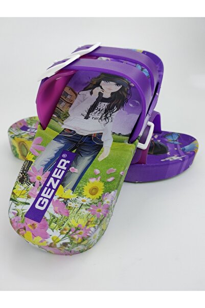 GEZER Papuci pentru copii anti-alunecare cu dublă cataramă