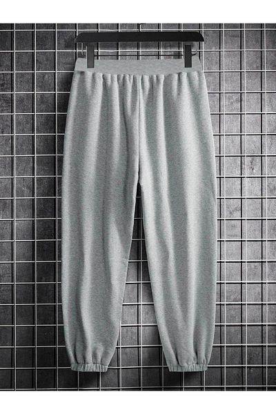 Black Sokak Blacksokak Unisex Gray Chicago Printed Sweatpants