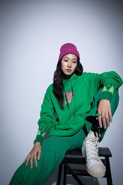 DeFacto Cool Oversize Fit Hooded Sweatshirt