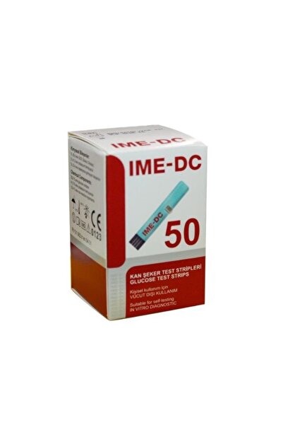 Ime-Dc Kan Şekeri Ölçüm Strip Çubuğu 50 Adet