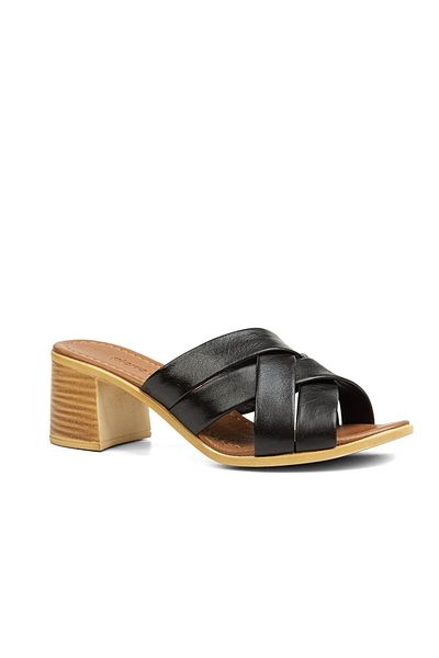 Pierre Cardin PC-7108 Papuci de zi cu toc din piele naturală pentru femei