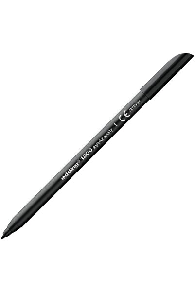 Edding 1200 قلم رسم أسود