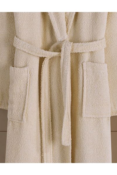 Eymir Home Collection Μεγάλο ανδρικό μπουρνούζι για ενήλικες Curl Joke