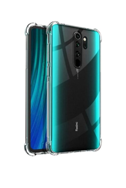 Nezih Case Xiaomi Redmi Note 8 Pro Uyumlu Köşe Korumalı Darbelere Dayanıklı A...