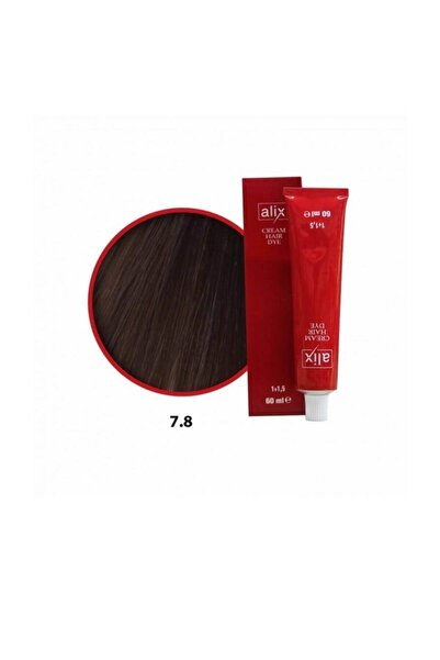 Alix Saç Boyası 60 ml 7.8 Karamel