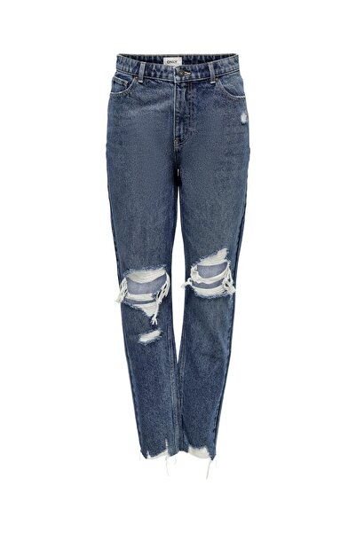 ONLY Dizi Yırtık Boyfriend Kot Pantolon 15289535