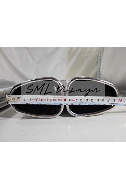 SML Dizayn Opel Opc Egzoz Ucu 1 Adet Çiftli Opel Astra Insignia Opc Exhaust-egzos-egsoz-eksoz-ekzos Ucu-başlığı