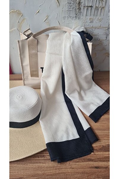 Nilbutik Ινδικό μεταξωτό σάλι μονόγραμμα