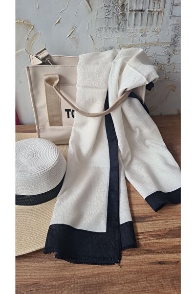 Nilbutik Ινδικό μεταξωτό σάλι μονόγραμμα