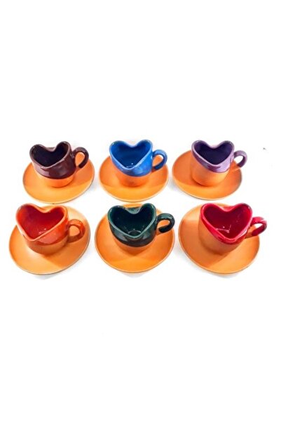 çömlek diyarı Heart Cup Set