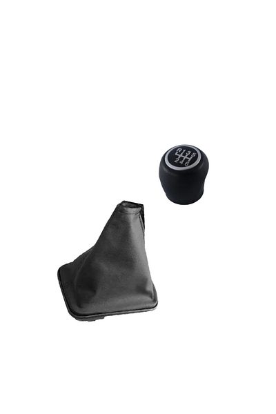 ARKIL Fıat Linea Punto Shift Gauge and 6 Gear Glass Cover Shift Knob Set