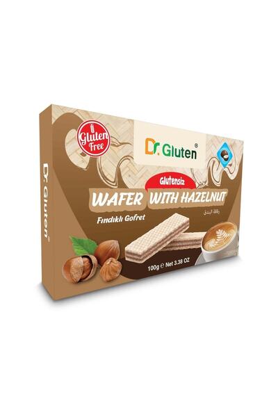 Dr.Gluten Glutensiz Fındıklı Gofret